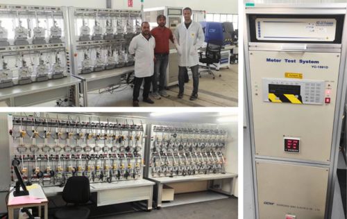 บล็อกบริษัทล่าสุดเกี่ยวกับ การติดตั้ง Guangzhou GENY ELECTRIC และ Rigil-Geny Complete Test Bench ในโมร็อกโก